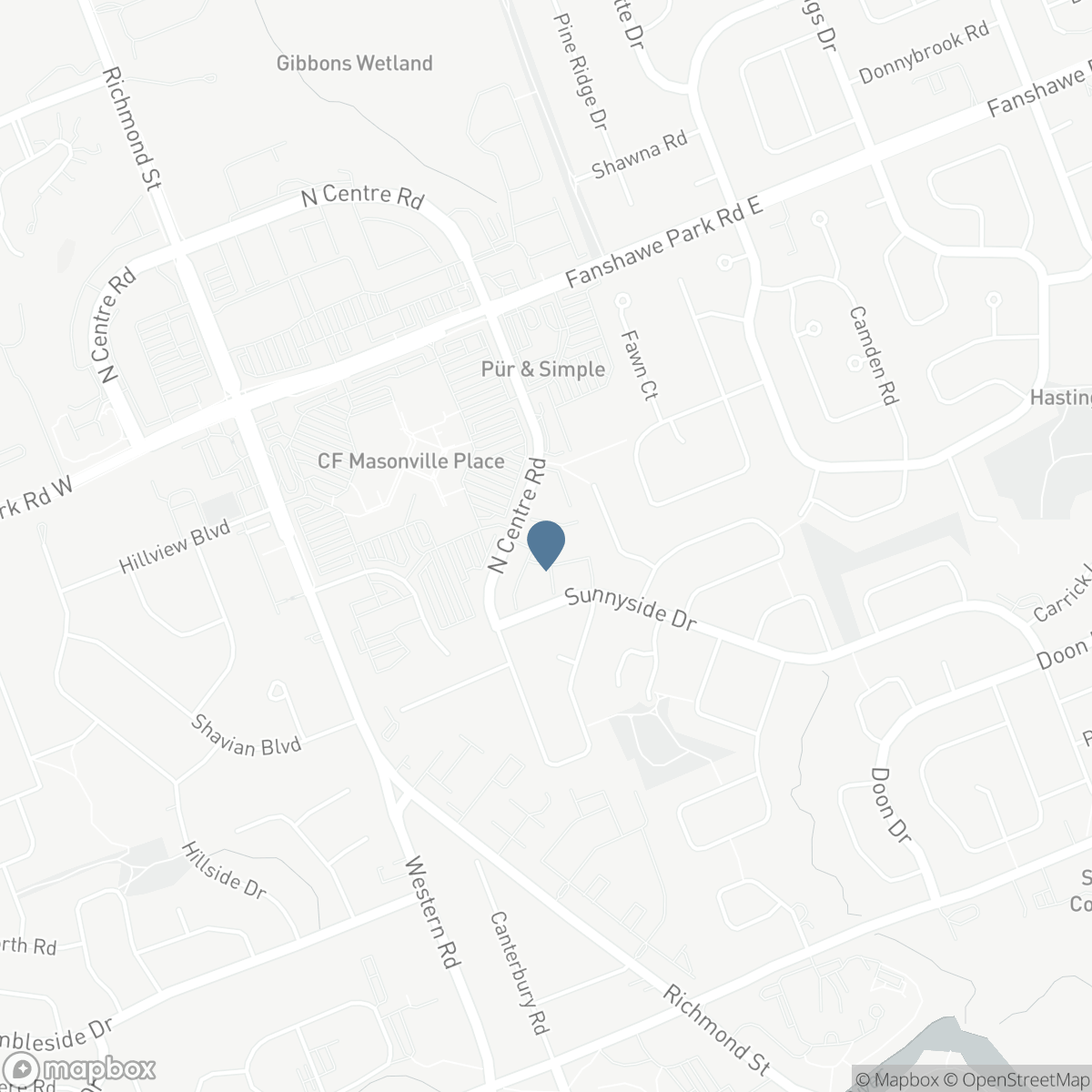9 - 70 SUNNYSIDE DRIVE, London, Ontario N5X 3W4